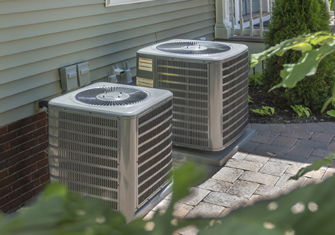 HVAC heating and air conditioning units