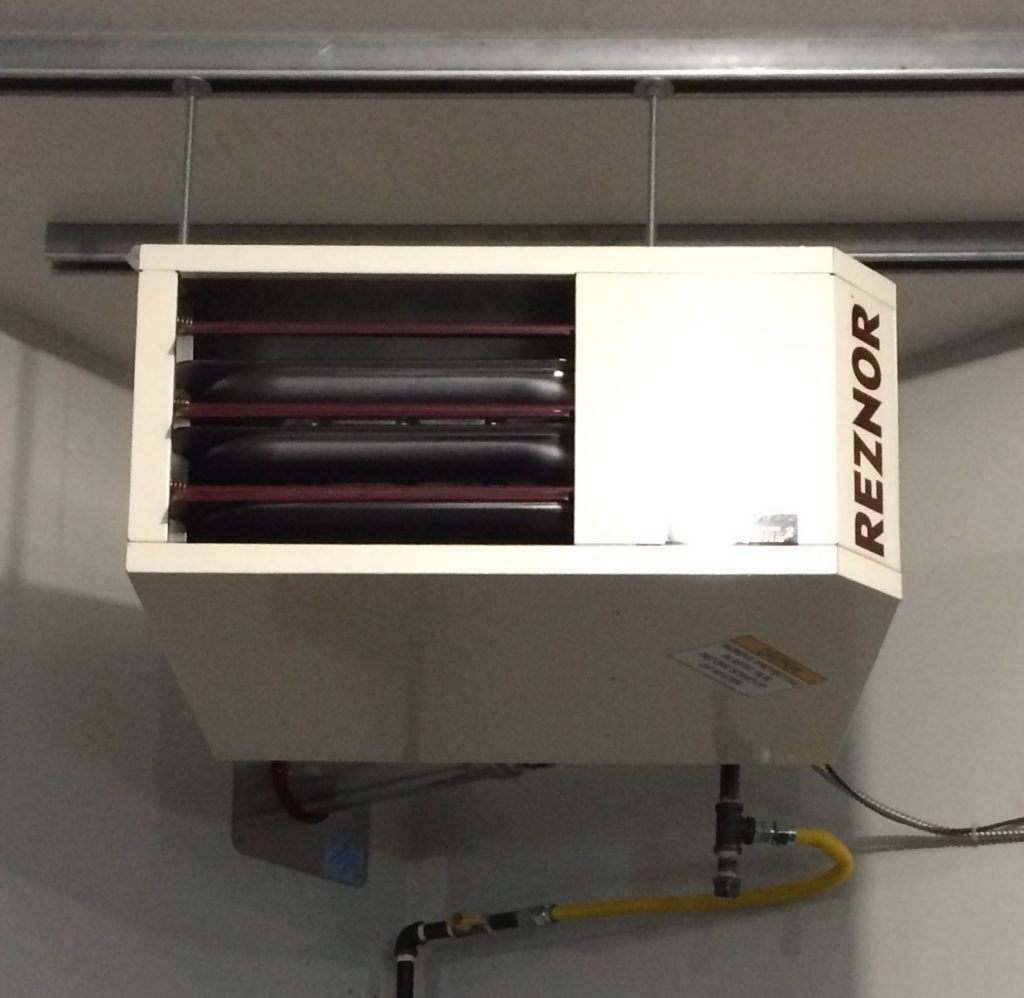 Garage Heater Install in Airdrie